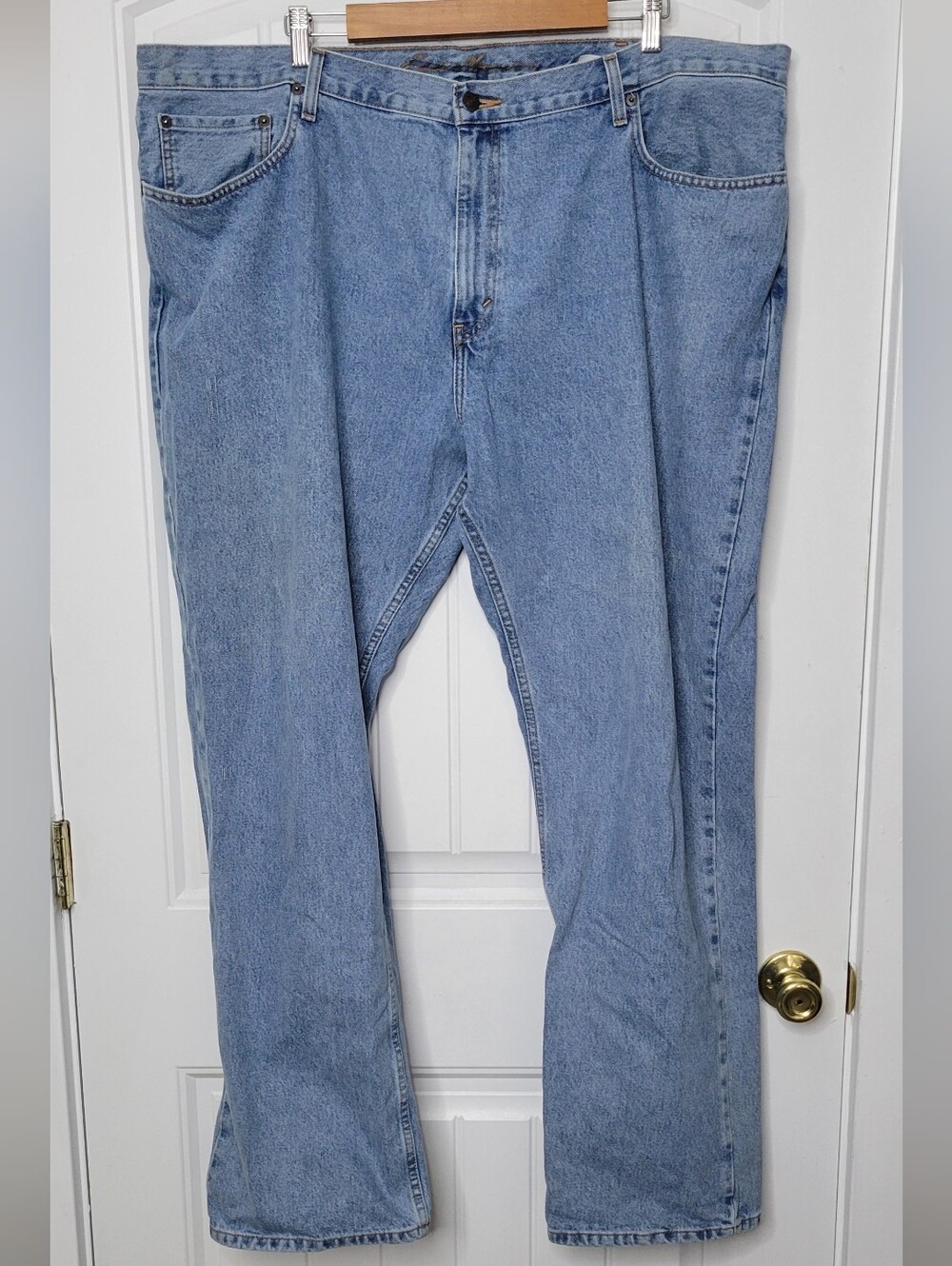Eddie Bauer Men's Light Blue Denim Jeans